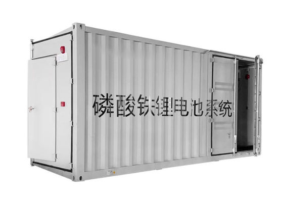 상자 트랜스 전력 2500Ah를 위한 모바일 미세 격자 용기 에너지 저장 시스템